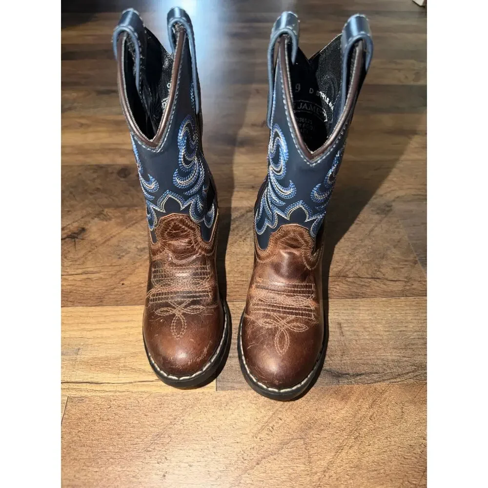 Cody James boys holt-two tone western boots